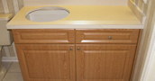 A third picture of a kitchen cabinet